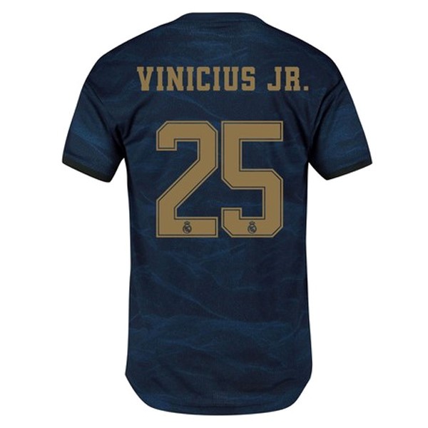 Camiseta Real Madrid NO.25 Vinicius JR. 2ª 2019-2020 Azul